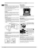 Предварительный просмотр 62 страницы Hotpoint Ariston FK 61 (AN)/HA S Operating Instructions Manual