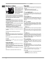 Предварительный просмотр 64 страницы Hotpoint Ariston FK 61 (AN)/HA S Operating Instructions Manual