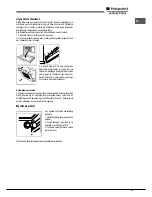 Предварительный просмотр 73 страницы Hotpoint Ariston FK 61 (AN)/HA S Operating Instructions Manual