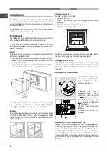 Предварительный просмотр 10 страницы Hotpoint Ariston FK 63 X/HA S Operating Instructions Manual