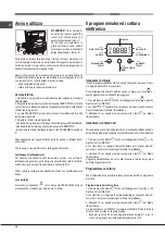 Предварительный просмотр 12 страницы Hotpoint Ariston FK 63 X/HA S Operating Instructions Manual