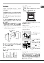 Предварительный просмотр 17 страницы Hotpoint Ariston FK 63 X/HA S Operating Instructions Manual