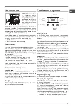 Предварительный просмотр 19 страницы Hotpoint Ariston FK 63 X/HA S Operating Instructions Manual