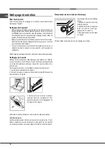 Предварительный просмотр 30 страницы Hotpoint Ariston FK 63 X/HA S Operating Instructions Manual