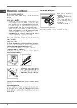 Предварительный просмотр 44 страницы Hotpoint Ariston FK 63 X/HA S Operating Instructions Manual