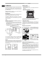 Предварительный просмотр 6 страницы Hotpoint Ariston FK 83.1 X/HA Operating Instructions Manual