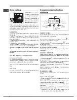 Предварительный просмотр 8 страницы Hotpoint Ariston FK 83.1 X/HA Operating Instructions Manual