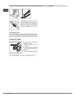 Предварительный просмотр 12 страницы Hotpoint Ariston FK 83.1 X/HA Operating Instructions Manual