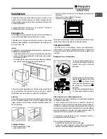 Предварительный просмотр 11 страницы Hotpoint Ariston FK 832 J X/HA Operating Instructions Manual