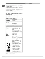 Предварительный просмотр 12 страницы Hotpoint Ariston FK 832 J X/HA Operating Instructions Manual