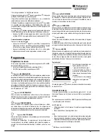 Предварительный просмотр 29 страницы Hotpoint Ariston FK 832 J X/HA Operating Instructions Manual