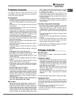 Предварительный просмотр 31 страницы Hotpoint Ariston FK 832 J X/HA Operating Instructions Manual