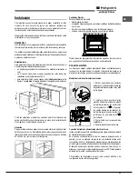 Предварительный просмотр 33 страницы Hotpoint Ariston FK 832 J X/HA Operating Instructions Manual