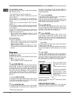 Предварительный просмотр 36 страницы Hotpoint Ariston FK 832 J X/HA Operating Instructions Manual