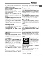 Предварительный просмотр 59 страницы Hotpoint Ariston FK 832 J X/HA Operating Instructions Manual