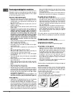 Предварительный просмотр 62 страницы Hotpoint Ariston FK 832 J X/HA Operating Instructions Manual