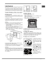 Предварительный просмотр 13 страницы Hotpoint Ariston FK 89 E .20 X/HA S Operating Instructions Manual