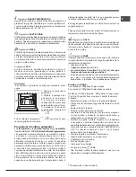 Предварительный просмотр 17 страницы Hotpoint Ariston FK 89 E .20 X/HA S Operating Instructions Manual