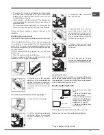 Предварительный просмотр 31 страницы Hotpoint Ariston FK 89 E .20 X/HA S Operating Instructions Manual