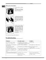 Предварительный просмотр 32 страницы Hotpoint Ariston FK 89 E .20 X/HA S Operating Instructions Manual