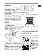 Предварительный просмотр 33 страницы Hotpoint Ariston FK 89 E .20 X/HA S Operating Instructions Manual