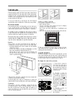 Предварительный просмотр 53 страницы Hotpoint Ariston FK 89 E .20 X/HA S Operating Instructions Manual