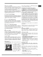 Предварительный просмотр 57 страницы Hotpoint Ariston FK 89 E .20 X/HA S Operating Instructions Manual