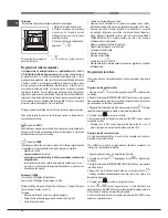 Предварительный просмотр 16 страницы Hotpoint Ariston FK 897E X/HA S Operating Instructions Manual