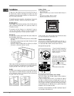 Предварительный просмотр 32 страницы Hotpoint Ariston FK 897E X/HA S Operating Instructions Manual