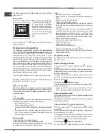 Предварительный просмотр 46 страницы Hotpoint Ariston FK 897E X/HA S Operating Instructions Manual