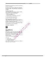 Предварительный просмотр 6 страницы Hotpoint Ariston FK 89P /HA S Operating Instructions Manual