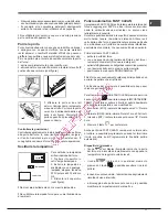 Предварительный просмотр 17 страницы Hotpoint Ariston FK 89P /HA S Operating Instructions Manual