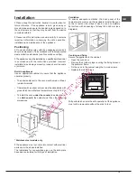 Предварительный просмотр 19 страницы Hotpoint Ariston FK 89P /HA S Operating Instructions Manual