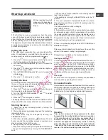 Предварительный просмотр 21 страницы Hotpoint Ariston FK 89P /HA S Operating Instructions Manual