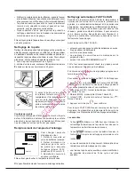 Предварительный просмотр 35 страницы Hotpoint Ariston FK 89P /HA S Operating Instructions Manual