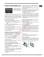 Предварительный просмотр 39 страницы Hotpoint Ariston FK 89P /HA S Operating Instructions Manual