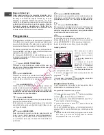 Предварительный просмотр 40 страницы Hotpoint Ariston FK 89P /HA S Operating Instructions Manual