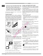 Предварительный просмотр 44 страницы Hotpoint Ariston FK 89P /HA S Operating Instructions Manual