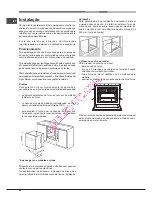 Предварительный просмотр 46 страницы Hotpoint Ariston FK 89P /HA S Operating Instructions Manual