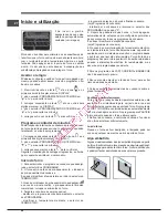 Предварительный просмотр 48 страницы Hotpoint Ariston FK 89P /HA S Operating Instructions Manual