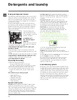 Preview for 10 page of Hotpoint Ariston FMD 722 Instructions For Use Manual