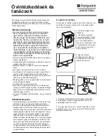 Preview for 29 page of Hotpoint Ariston FMD 722 Instructions For Use Manual