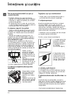 Preview for 40 page of Hotpoint Ariston FMD 722 Instructions For Use Manual