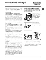 Preview for 5 page of Hotpoint Ariston FMF 723 Instructions For Use Manual