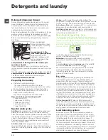 Preview for 10 page of Hotpoint Ariston FMF 723 Instructions For Use Manual