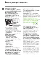 Preview for 34 page of Hotpoint Ariston FMG 723 Instructions For Use Manual