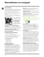 Предварительный просмотр 46 страницы Hotpoint Ariston FMG 743 Instructions For Use Manual