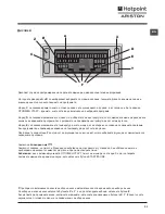 Preview for 31 page of Hotpoint Ariston FMSD 822 Instructions For Use Manual