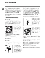 Preview for 38 page of Hotpoint Ariston FMSD 822 Instructions For Use Manual