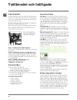 Preview for 46 page of Hotpoint Ariston FMSD 822 Instructions For Use Manual